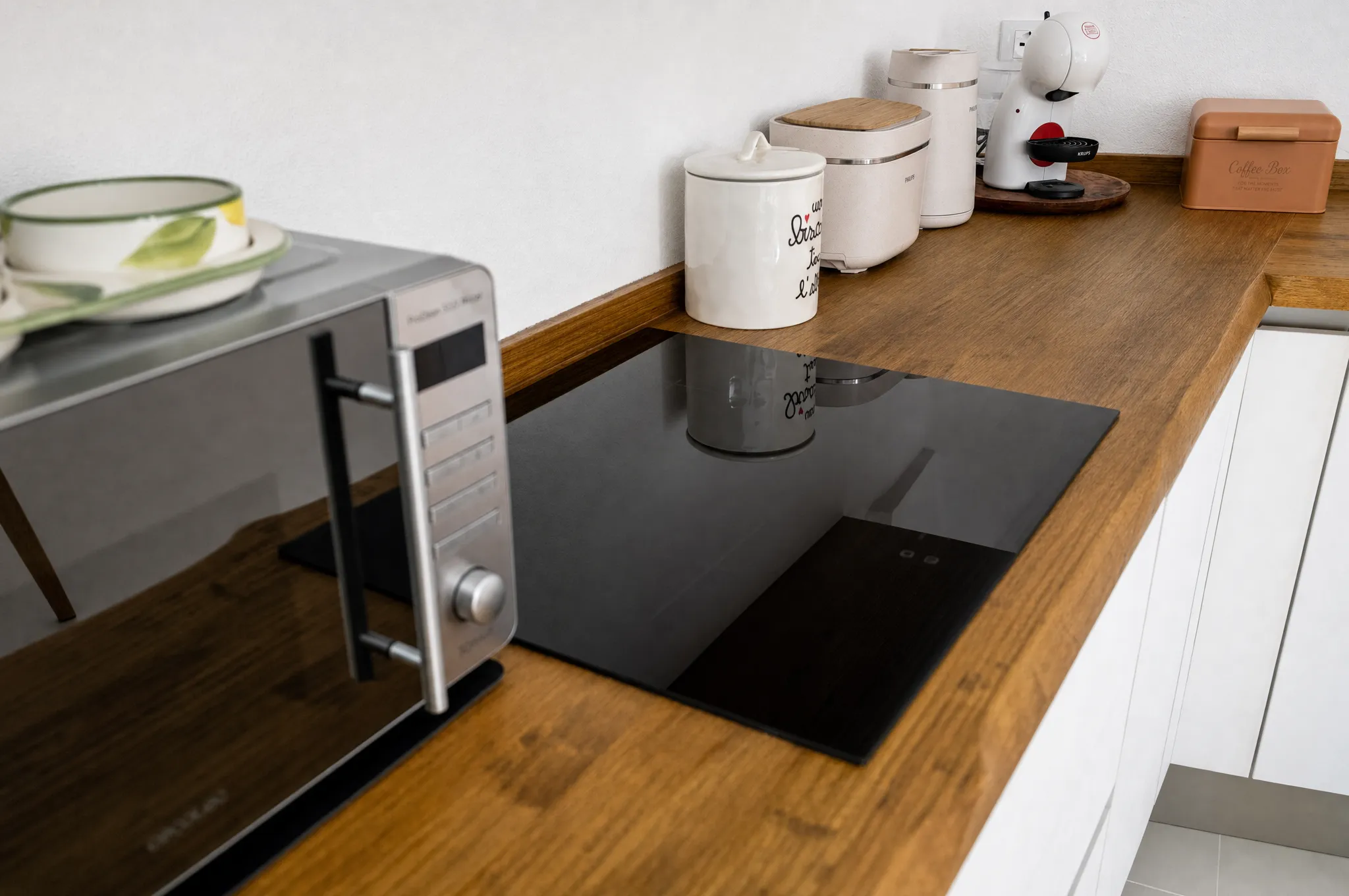 Il piano cucina in legno